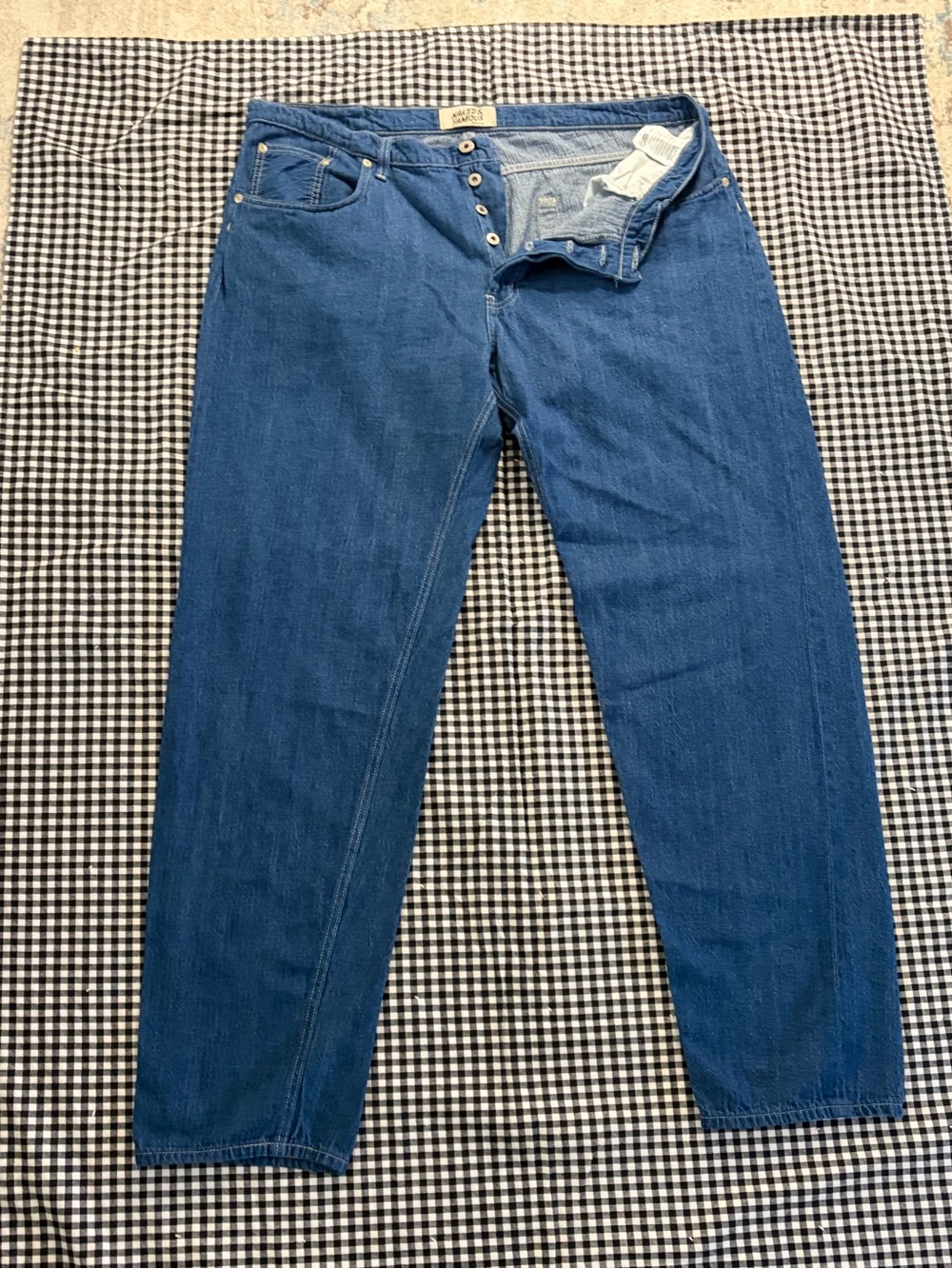 Naked and Famous Selvedge Denim Easy Guy 40 x 34 Good Condition